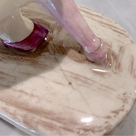 ‘Flirting’ miniature figurine bookends boy meets girl pretty colours and details - Picture 7 of 10